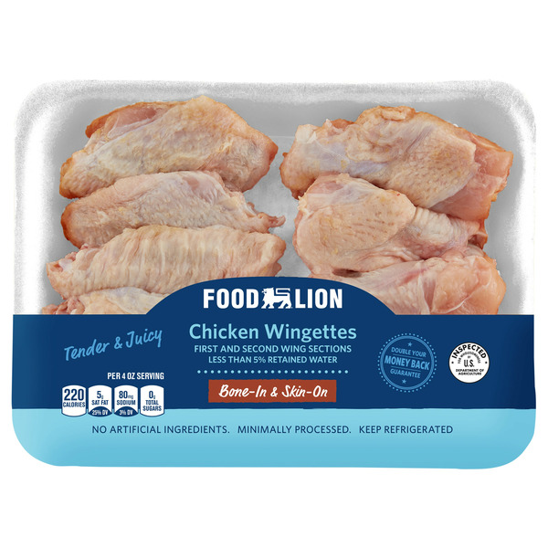 Fresh Chicken & Turkey Chicken Wingettes hero