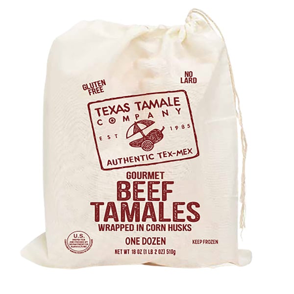 Prepared Meals Texas Tamale Company Beef Tamales hero