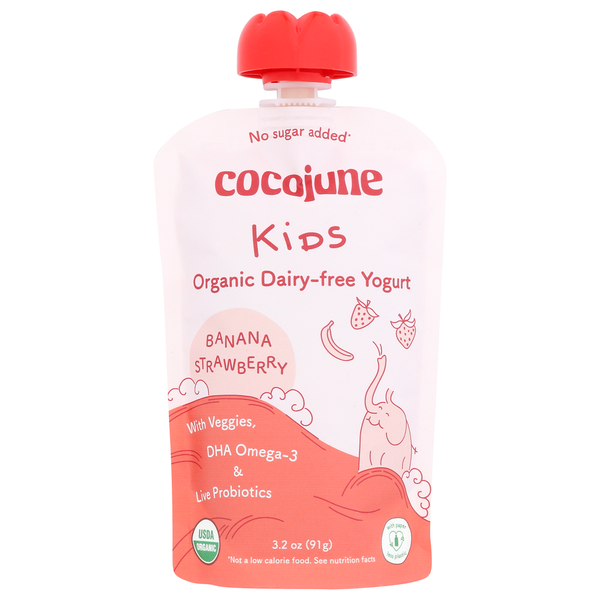 Yogurt cocojune Yogurt Strawberry Banana hero