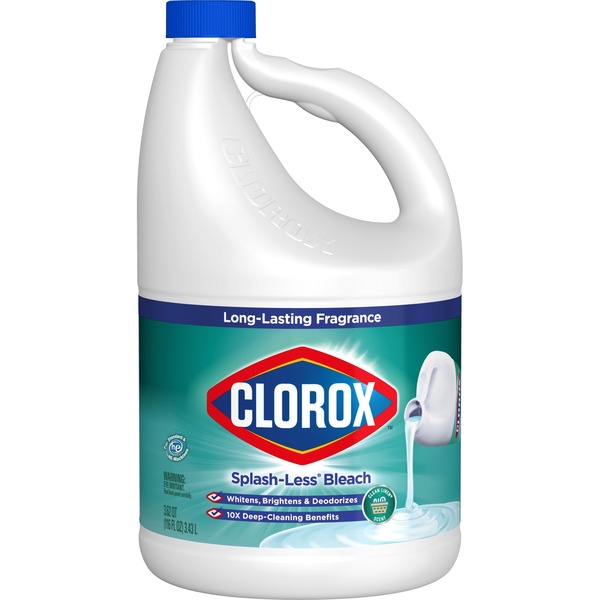 Laundry Clorox Clean Linen Concentrated Splash-less Liquid Bleach hero