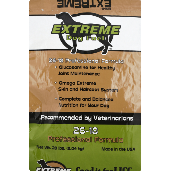 Dog Food & Care Extreme Dog Fuel Dog Food, Professional Formula, 26-18 hero