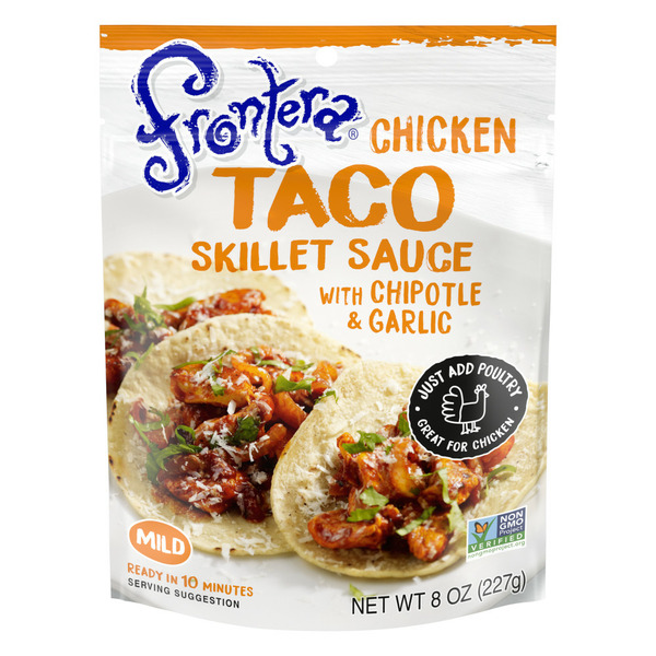 Latino Foods Frontera Mild Chicken Taco Skillet Sauce hero