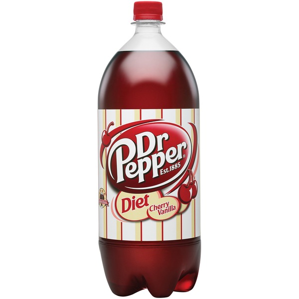 Soft Drinks Dr Pepper Soda, Diet, Cherry Vanilla hero