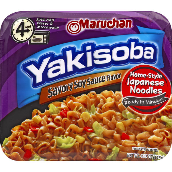 Soup, Broth & Bouillon Maruchan Yakisoba, Savory Soy Sauce Flavor hero