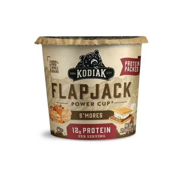 Hot Cereal & Pancake Mixes Kodiak S'mores Power Flapjack Cup hero