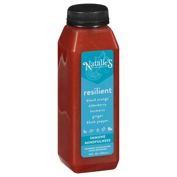 Fresh Juice & Infused Water Natalie's Juice Beverage, Immune Mindfulness, Resilient hero