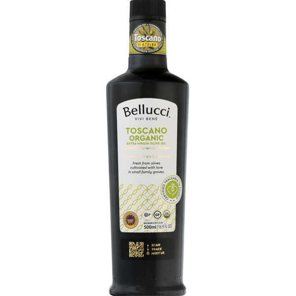 Oils & Vinegars Bellucci Olive Oil, Organic, Extra Virgin, Toscano hero