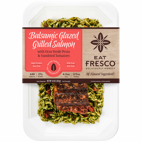 Prepared Meals Eat Fresco Balsamic Glazed Grilled Salmon hero