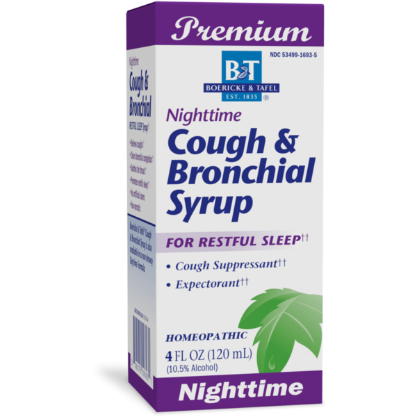 Cold, Flu & Allergy Nature's Way Boericke & Tafel® Nighttime Cough & Bronchial Syrup hero