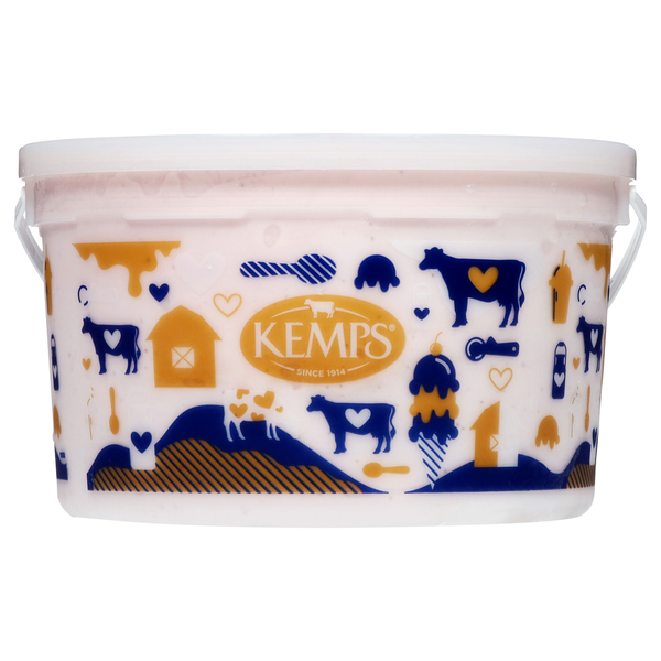 Ice Cream & Ice Kemps Ice Cream, Reduced Fat, Neapolitan hero