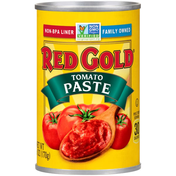 Canned & Jarred Vegetables Red Gold Tomato Paste hero