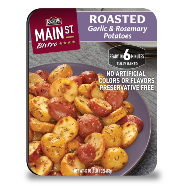 Packaged Meat Reser’s Main St Bistro Potatoes, Garlic & Rosemary, Roasted hero