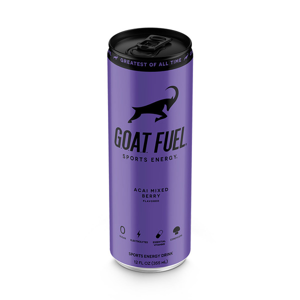 Energy & Sports Drinks G.O.A.T. Fuel Sports Energy Drink, Acai Mixed Berry hero