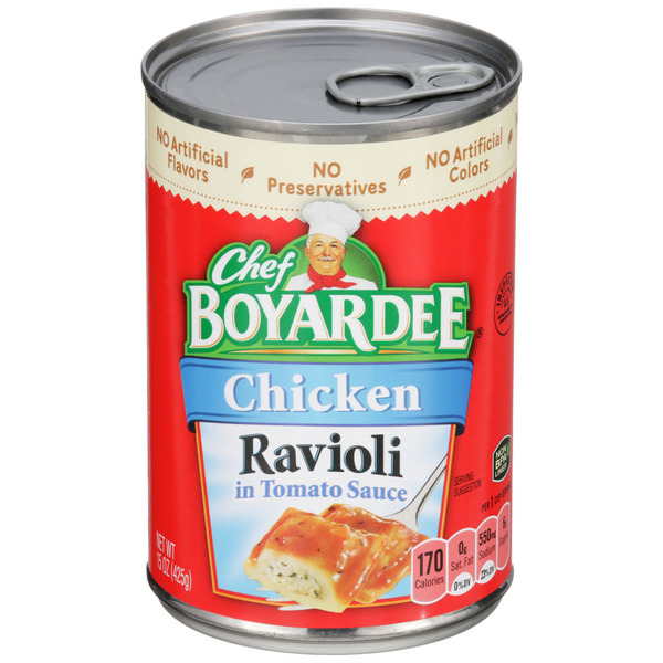 Canned Meals & Beans Chef Boyardee Chicken Ravioli hero