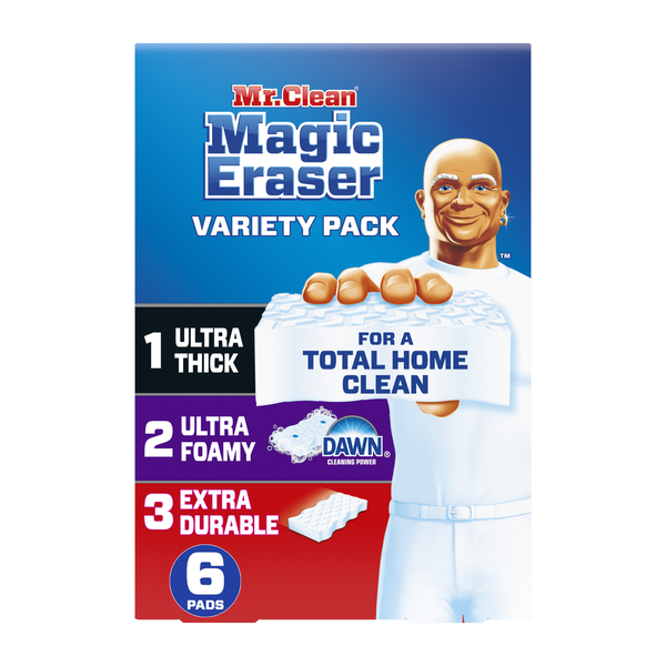 Cleaning Products Mr. Clean Magic Eraser Variety Pack with Ultra Thick, Ultra Foamy hero