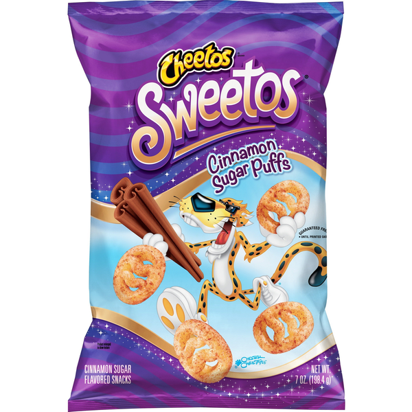 Cookies & Cakes Cheetos Cinnamon Sugar Corn Snacks hero