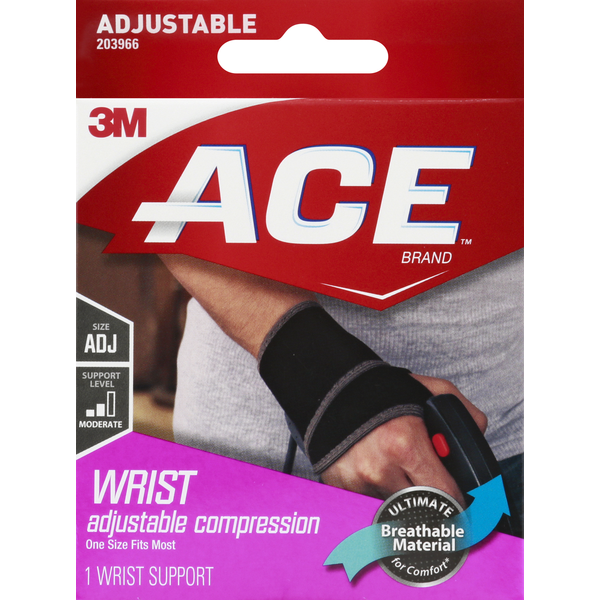 First Aid ACE Wrist Support, Adjustable hero