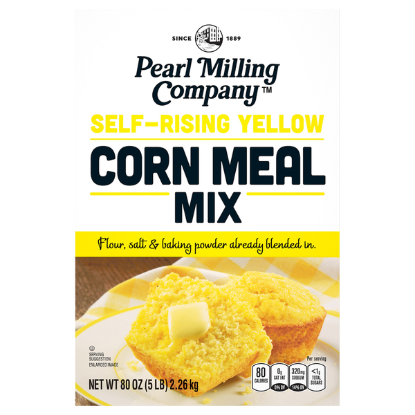 Pearl Milling Company Corn Meal Mix, Self-Rising, Yellow hero