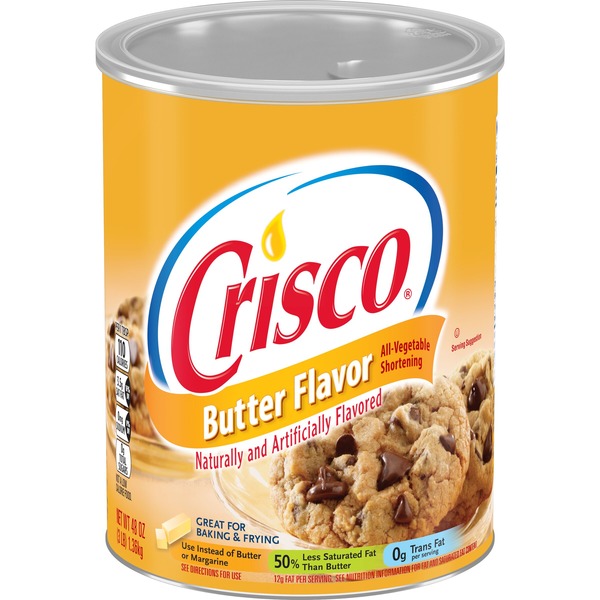 Oils & Vinegars Crisco Shortening All-Vegetable Butter hero