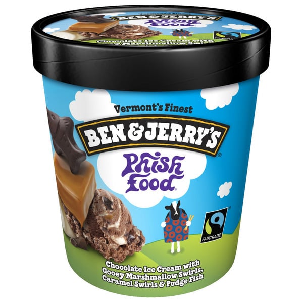 Ice Cream & Ice Ben & Jerry's Phish Food® Chocolate Ice Cream Pint hero