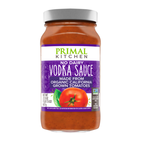 Pasta Sauce Primal Kitchen No Dairy Vodka Sauce hero