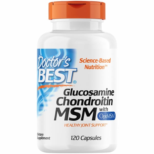 Bone & Joint Health Doctor’s Best Glucosamine Chondroitin MSM, with OptrMSM, Capsules hero