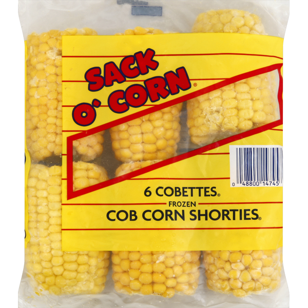 Frozen Produce Flav R Pac Cob Corn, Shorties, Frozen hero