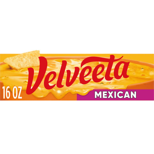 Packaged Cheese VELVEETA Mexican Cheese with Jalapeno Peppers hero