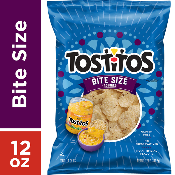 Tostitos Tortilla Chips, Bite Size Rounds hero