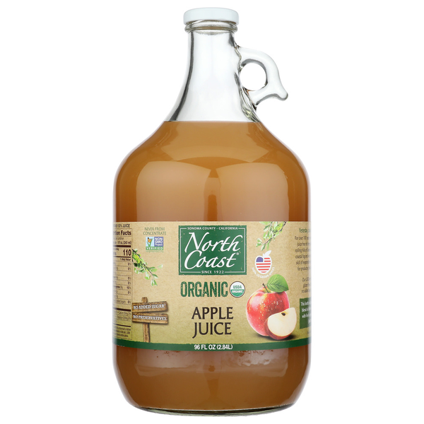 Juice & Nectars North Coast Organic Organic Apple Juice hero