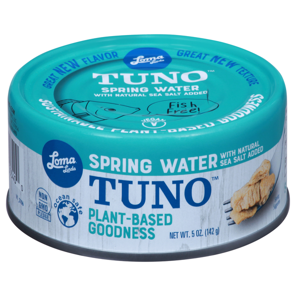 Canned Meat & Seafood Loma Linda Tuno, Spring Water hero