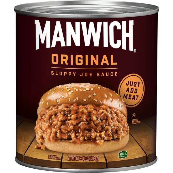 Marinades & Meat Preparation Manwich Original Sloppy Joe Sauce hero