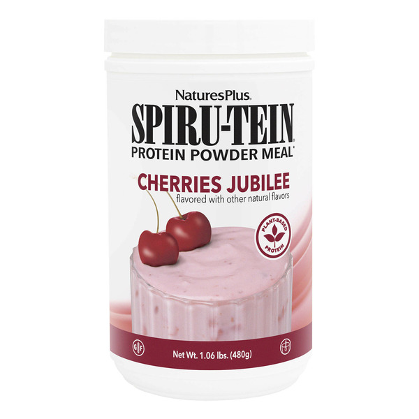 Protein & Meal Replacements NaturesPlus SPIRU-TEIN Protein Powder Meal -Cherries Jubilee hero