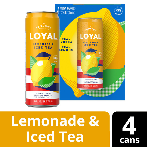 Liquor Loyal 9 Lemonade + Iced Tea Vodka Cocktail hero