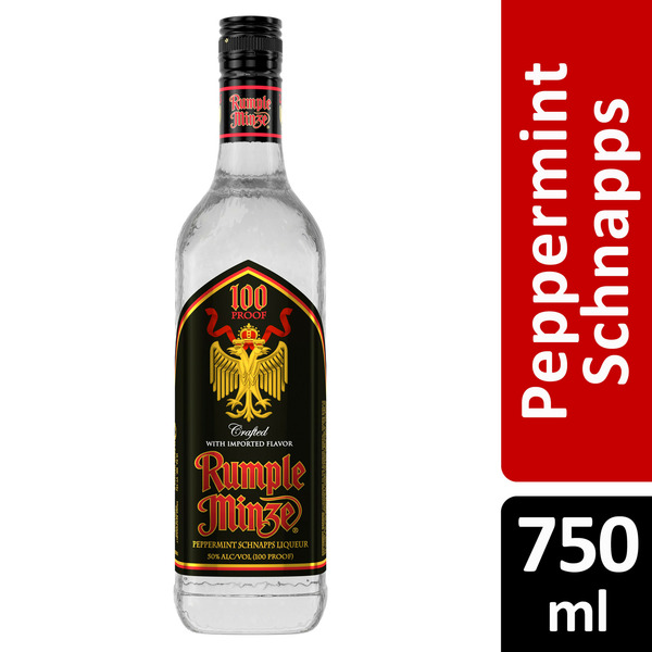 Spirits Rumple Minze Peppermint Schnapps Liqueur hero