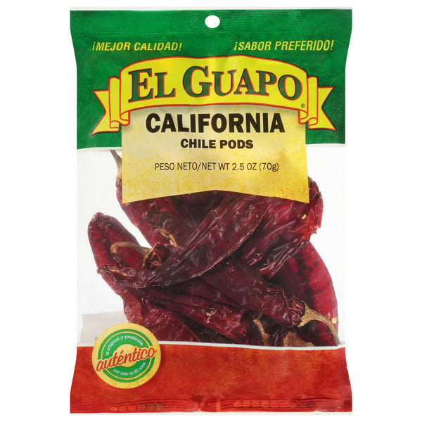 Latino Foods El Guapo® Whole California Chili Pods (Chile California Entero) hero