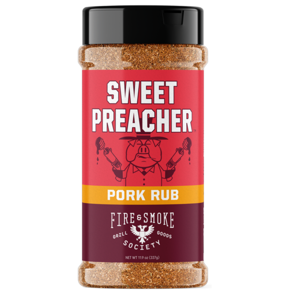 Spices & Seasonings Fire & Smoke Society Sweet Preacher BBQ Seasoning Rub hero