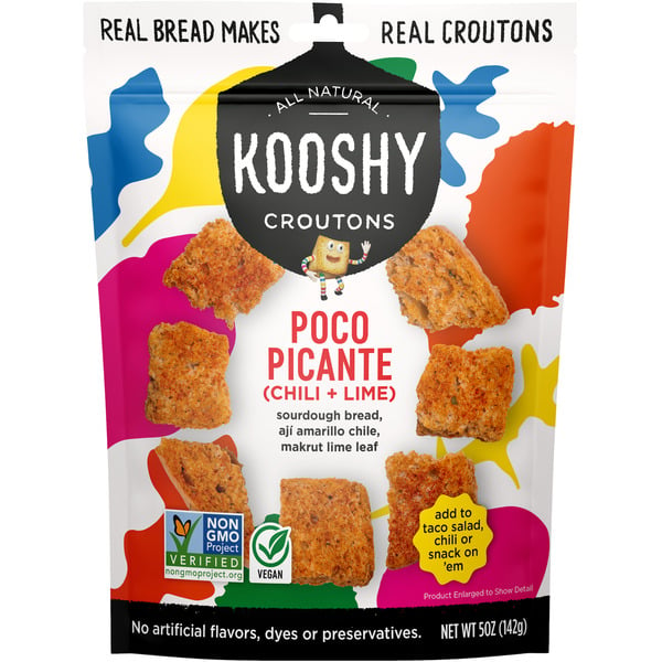 Salad Dressing & Toppings Kooshy Croutons Poco Picante hero