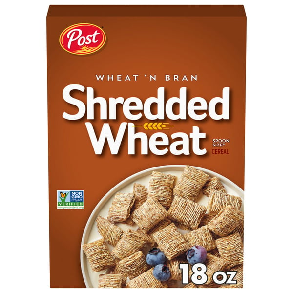 Cereal Post Shredded Wheat Breakfast Cereal, Excellent Source of Fiber hero