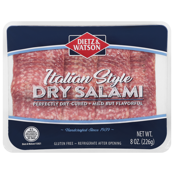 Lunch Meat Dietz & Watson Dry Salami, Italian Style hero