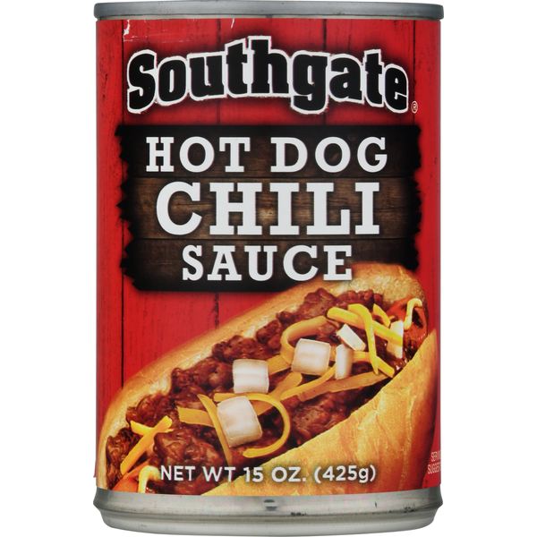 Spices & Seasonings Southgate Chili Sauce, Hot Dog hero