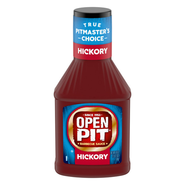 Condiments Open Pit Hickory Authentic Barbecue Sauce hero