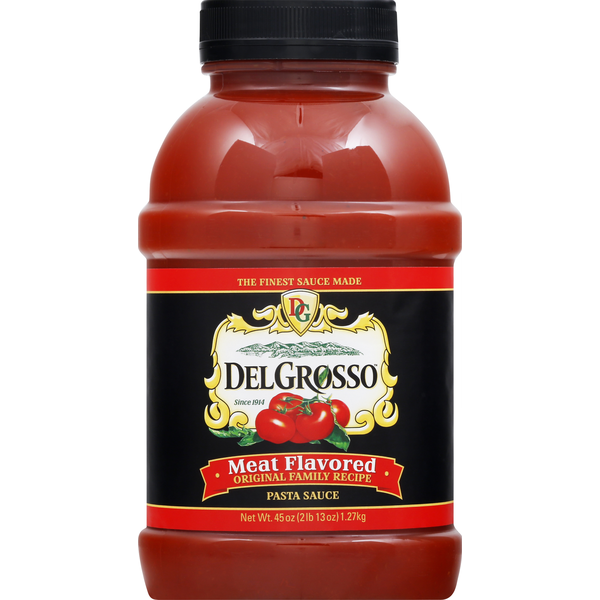 Pasta Sauce DelGrosso Pasta Sauce, Meat Flavored hero