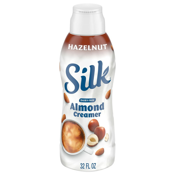 Cream Silk Toasted Hazelnut Almond Creamer, Dairy Free, Gluten Free, Soy Free hero