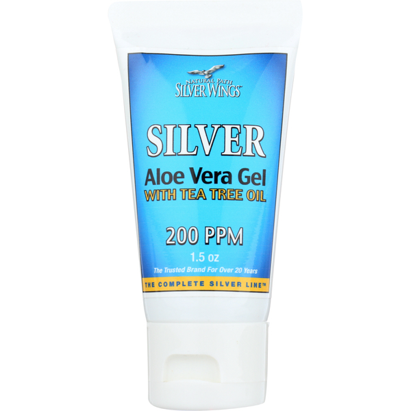 Cleanses & Detoxes Natural Path / Silver Wings Silver 200Ppm Aloe Gel hero