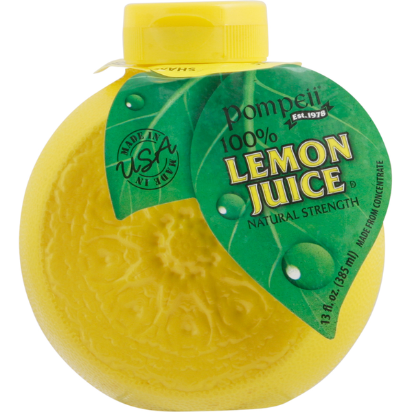 Juice & Nectars Pompeii 100% Juice, Lemon hero