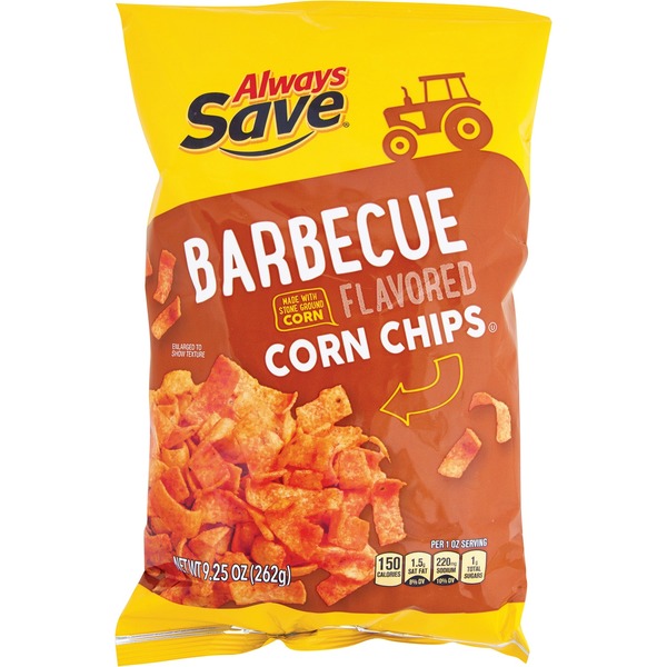 Chips & Pretzels Always Save Barbecue Flavored Corn Chips hero