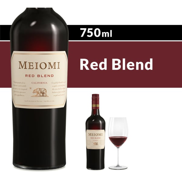 Red Wines Meiomi Red Blend Red Wine Bottle hero