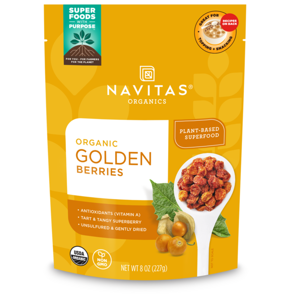 Nuts, Seeds & Dried Fruit Navitas Organics Goldenberries hero