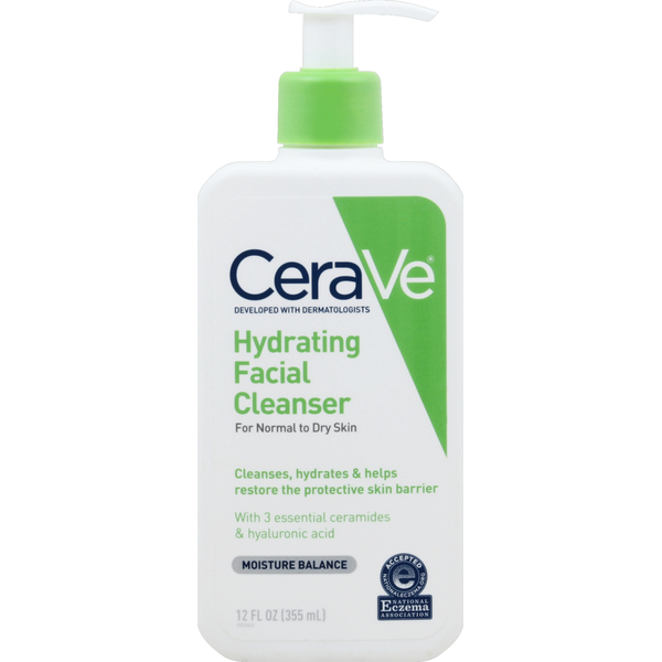 Body Lotions & Soap CeraVe Facial Cleanser, Hydrating hero